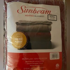 King size heated blanket